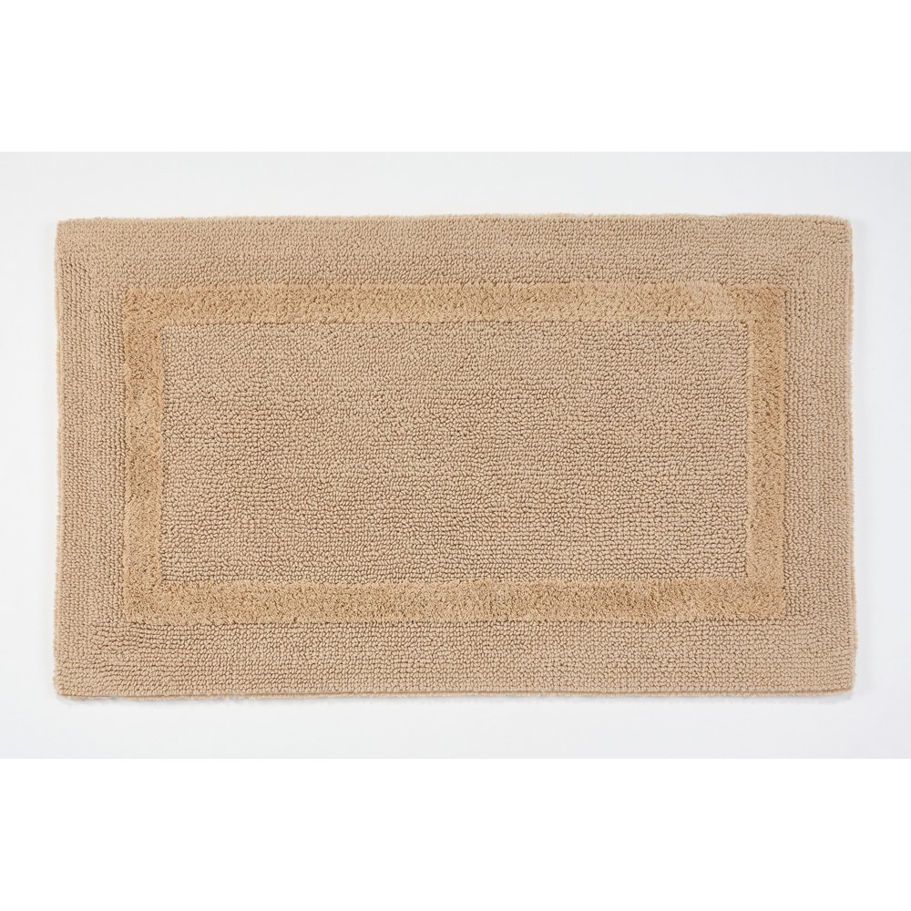 Reversible Bath Mat 714 by Designer Abyss & Habidecor in Sand